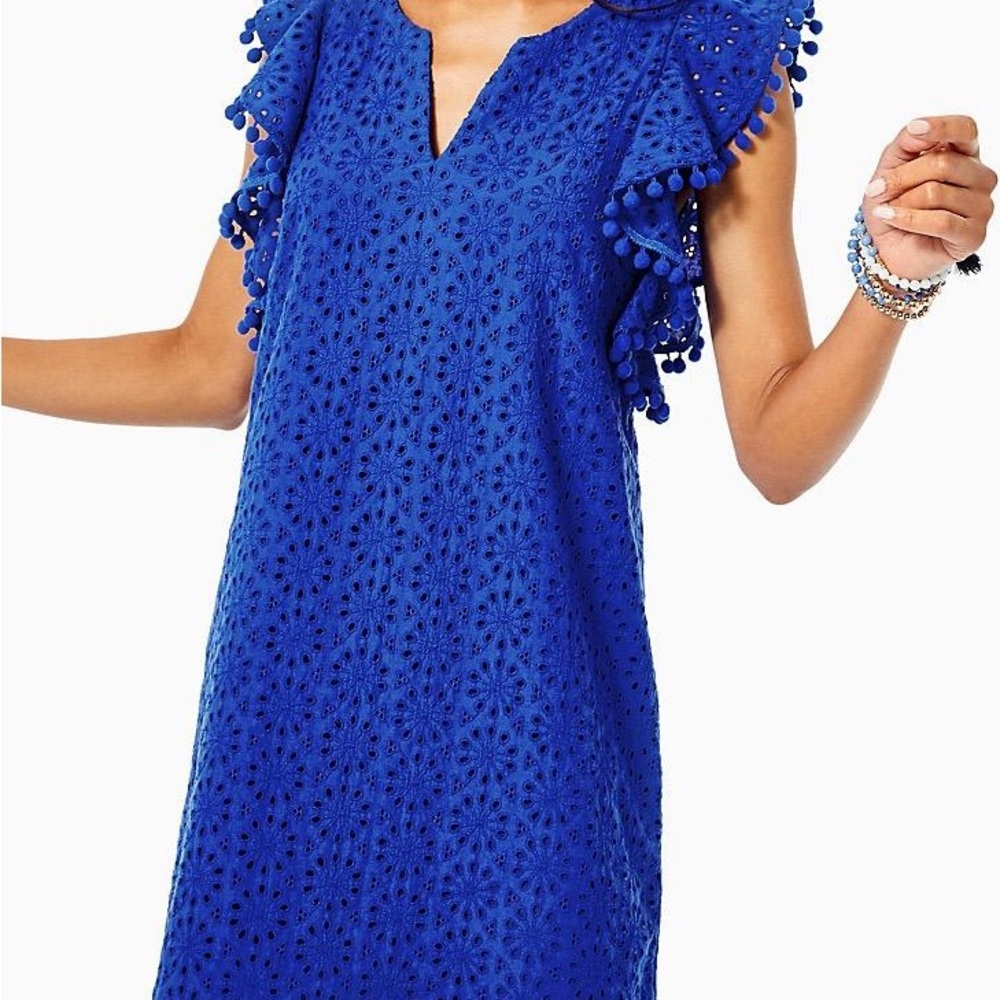 Lilly Pulitzer Astara Dress in bright blue